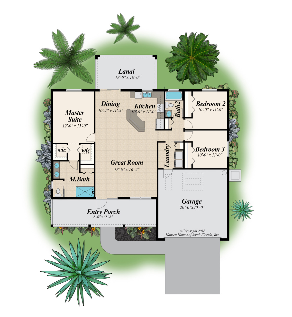 The Islip Front Porch Home Plan Floor Plans